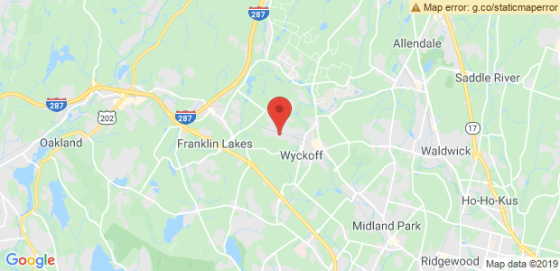 Wyckoff,New Jersey Map